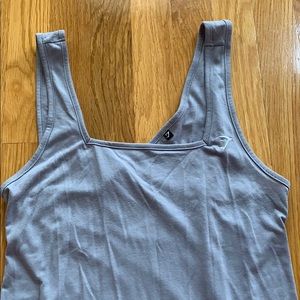 Gymshark workout top in light gray